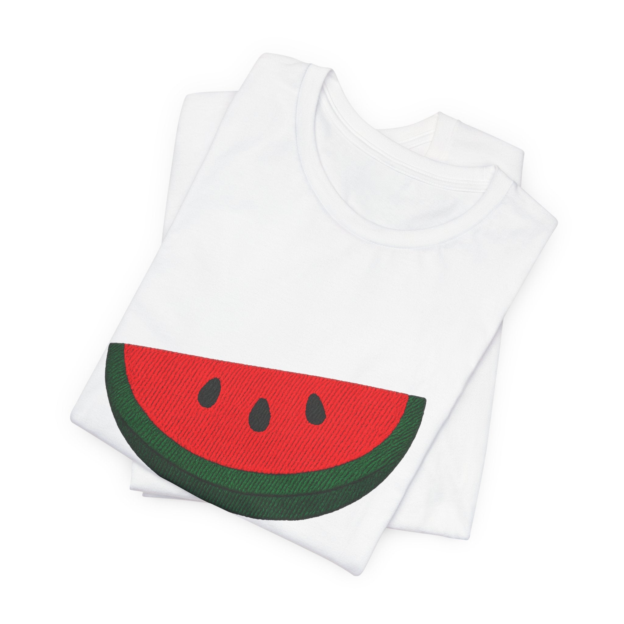 Watermelon Slice T-Shirt — Cute Retro Fruit Graphic Tee