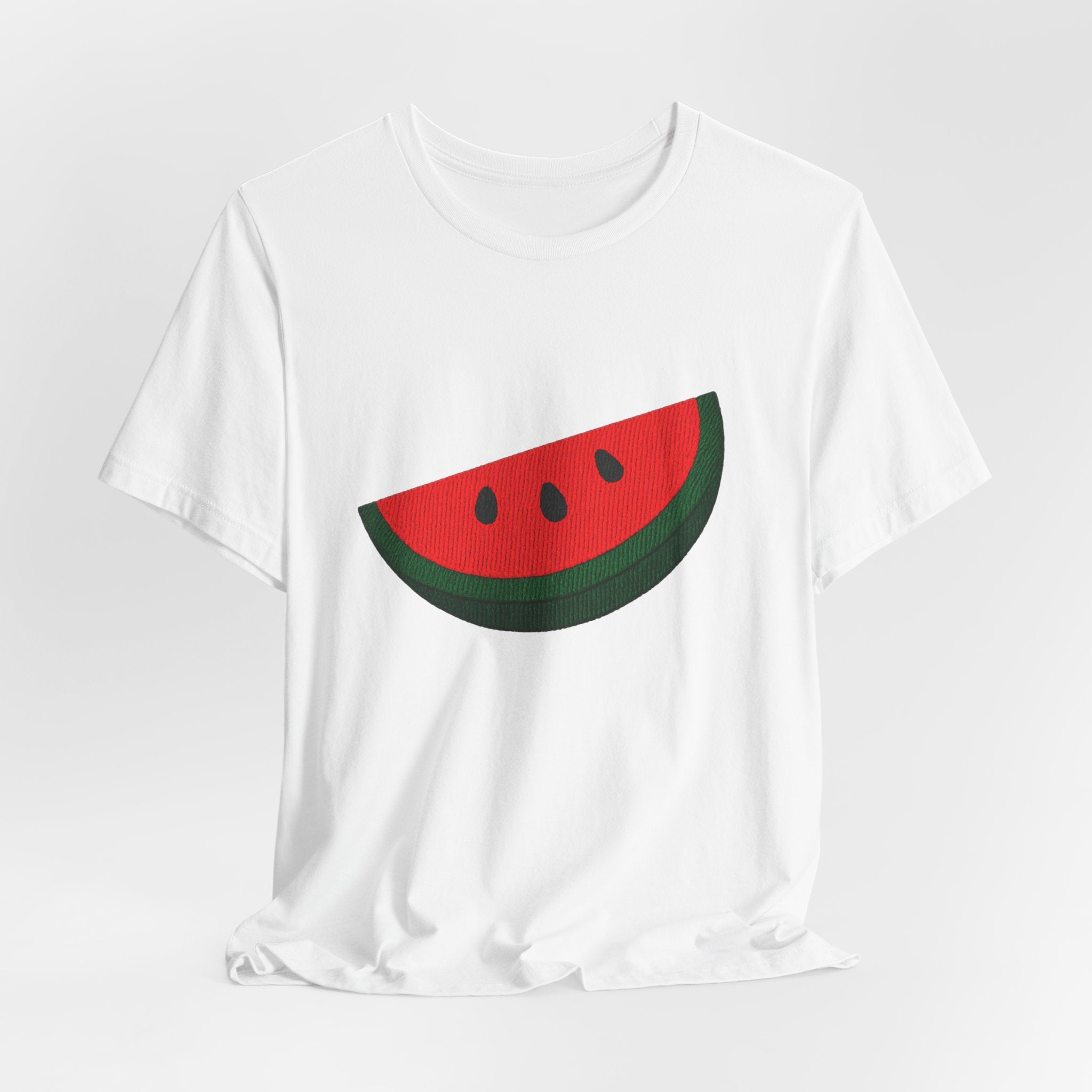 Watermelon Slice T-Shirt — Cute Retro Fruit Graphic Tee